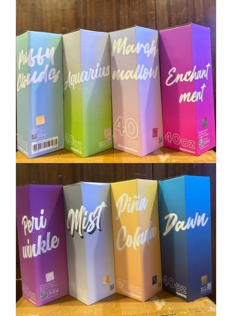 أكوافلاسك 40 أونصة من الفولاذ المقاوم للصدأ، معزول بتفريغ الهواء، مانع للتسرب، رياضي - Image 3